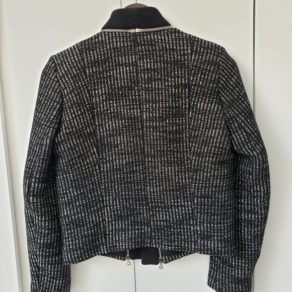 NWT Sandro Wool Blazer Coat Jacket Sz 38 - Picture 2 of 14